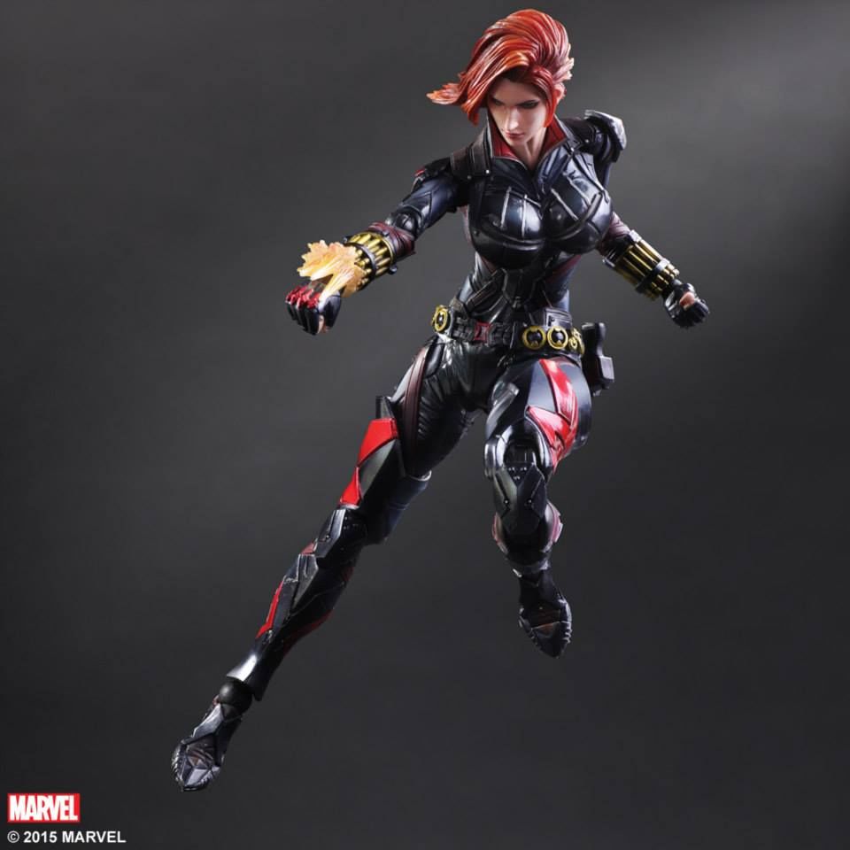 Marvel Comics - Black Widow Play Arts Action Figure