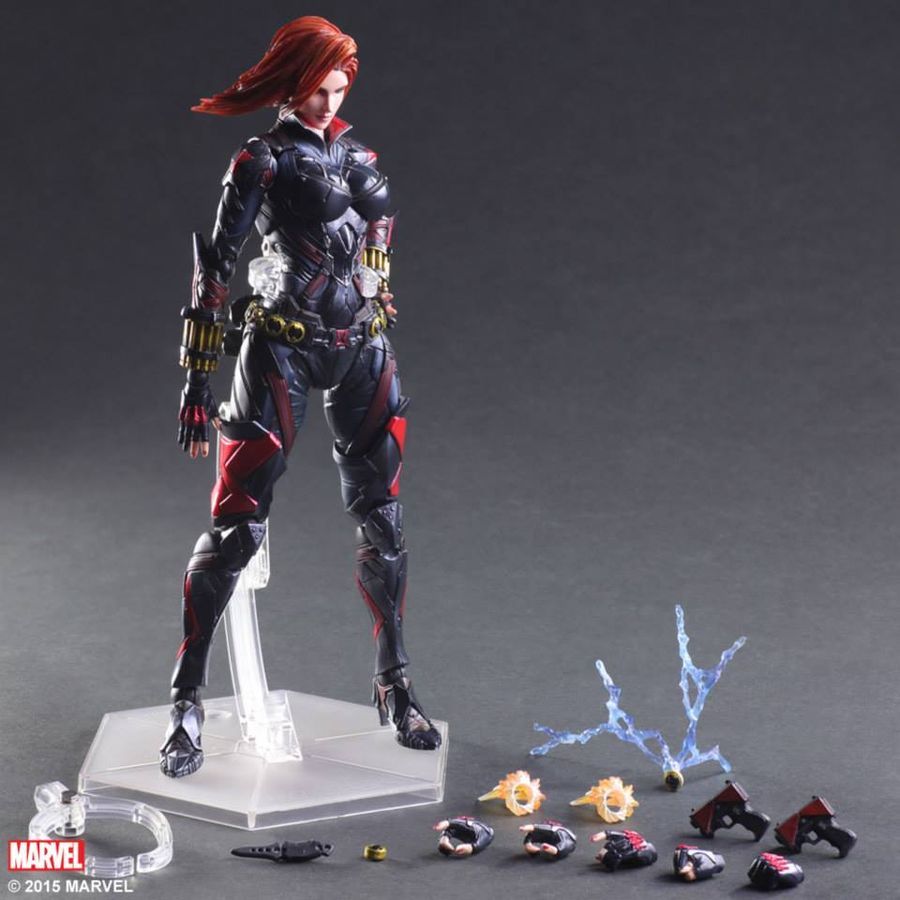 Marvel Comics - Black Widow Play Arts Action Figure