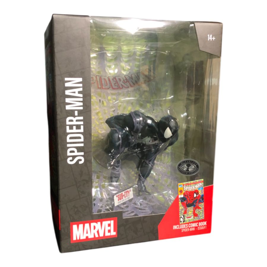 Marvel Comics - Spider-Man (Black Suit) 1:6 Scale Figure [Chase]