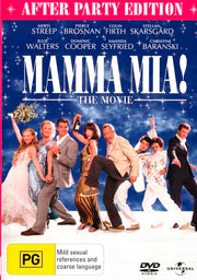Mamma Mia The Movie DVD