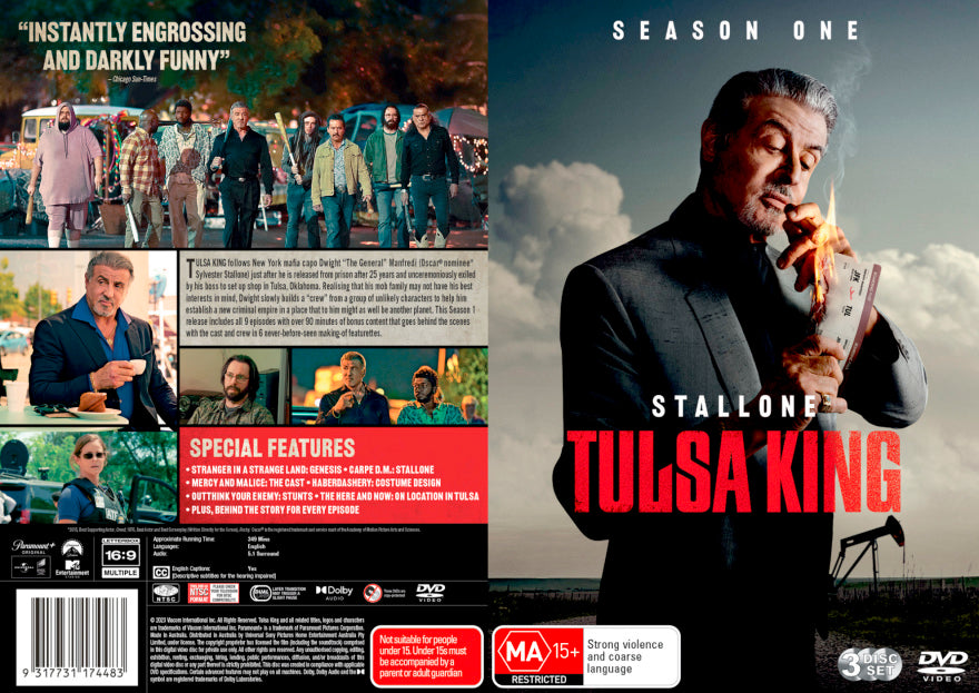 Tulsa King Season 1 DVD