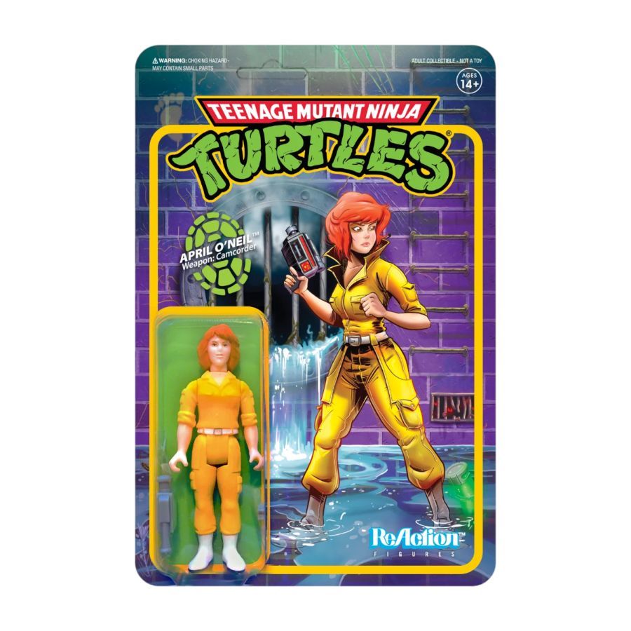 Teenage Mutant Ninja Turtles (TV’87) - April O’Neil ReAction 3.75″ Action Figure