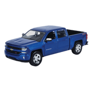 Timeless Legends - 1:24 Scale 2017 Chevy Silverado 1500Lt Z71 Crew Cab [Blue]