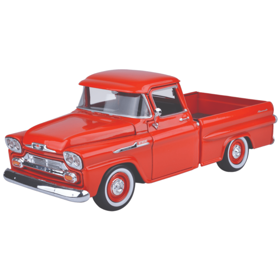 Timeless Legends - 1:24 Scale 1958 Chevy Apache Fleetline Pickup [Orange]