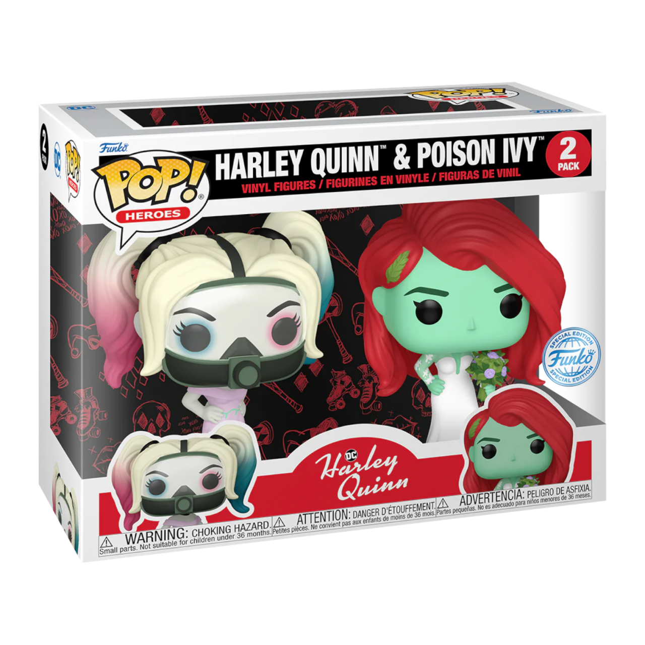 Harley Quinn: Animated - Harley And Ivy Wedding 2-Pack (Pop! Vinyl)