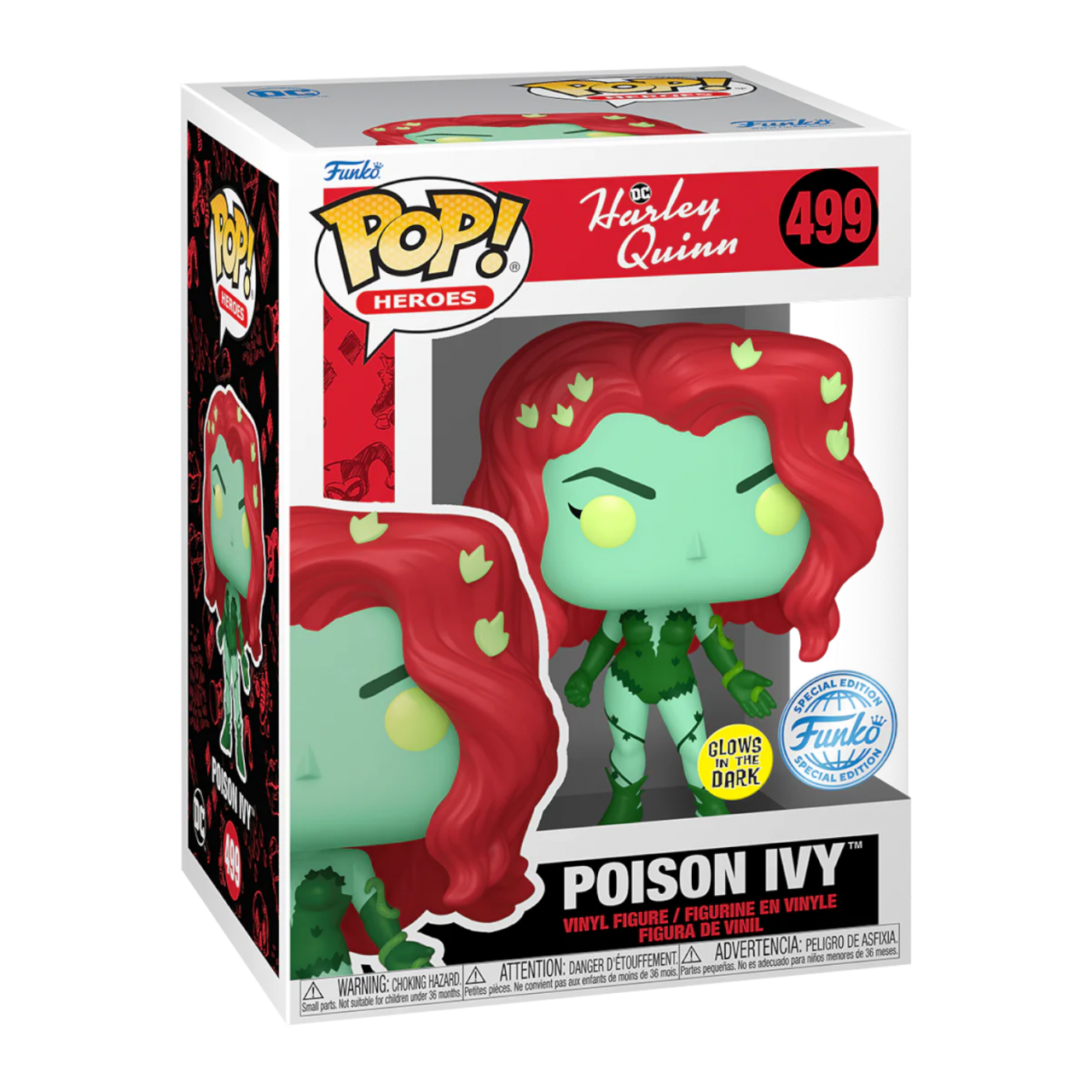 Harley Quinn: Animated - Ivy Plant Suit Glow (Pop! Vinyl)