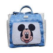 Mickey Mouse - Sherpa Denim Tote Bag