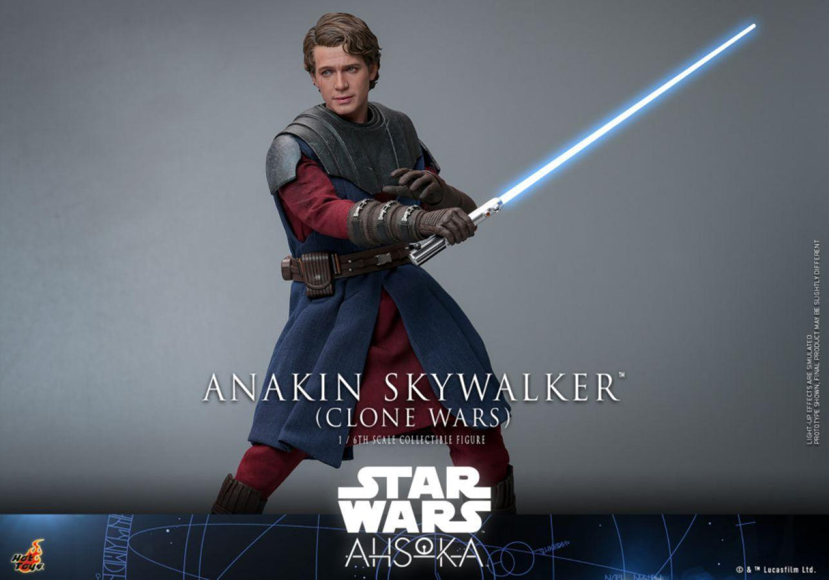 Star Wars: Ahsoka (TV) - Anakin Skywalker (Clone Wars) 1:6 Scale Collectable Action Figure