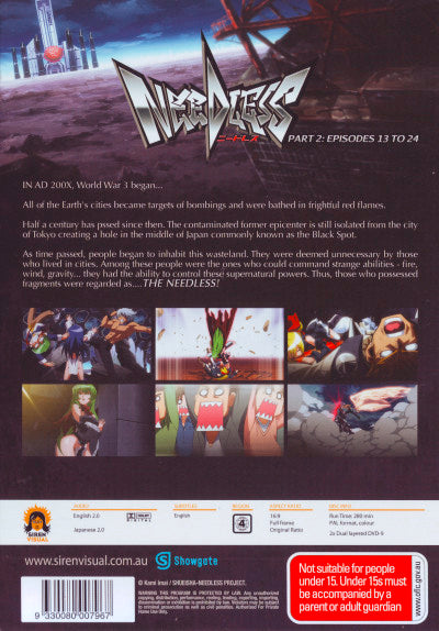 Needless (Part 2) DVD