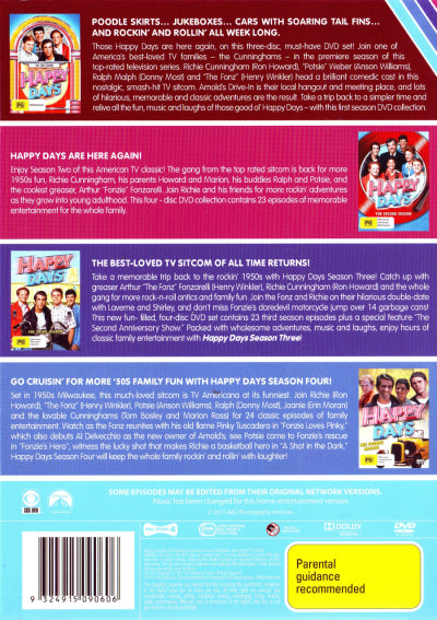 Happy Days - Seasons 1-4 DVD Box Set