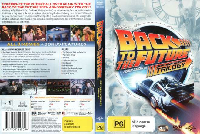 Back To The Future Trilogy  DVD