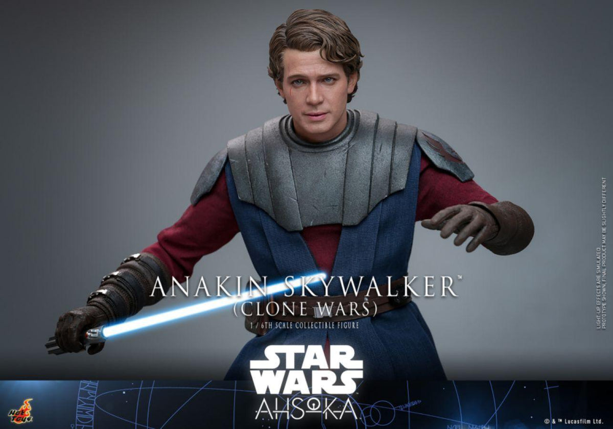 Star Wars: Ahsoka (TV) - Anakin Skywalker (Clone Wars) 1:6 Scale Collectable Action Figure