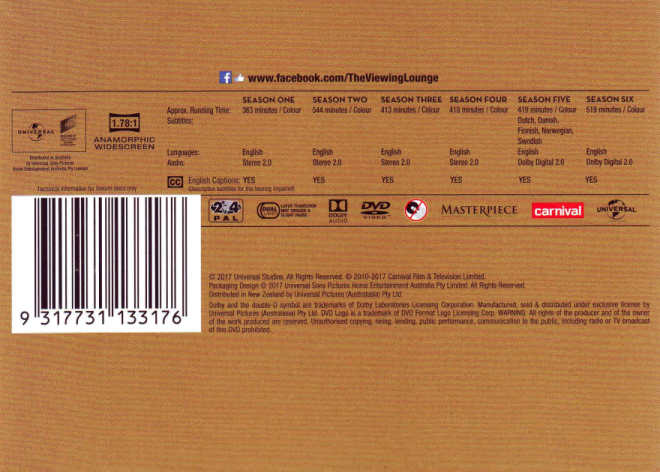 Downton Abbey - Complete  DVD Gold Box Set