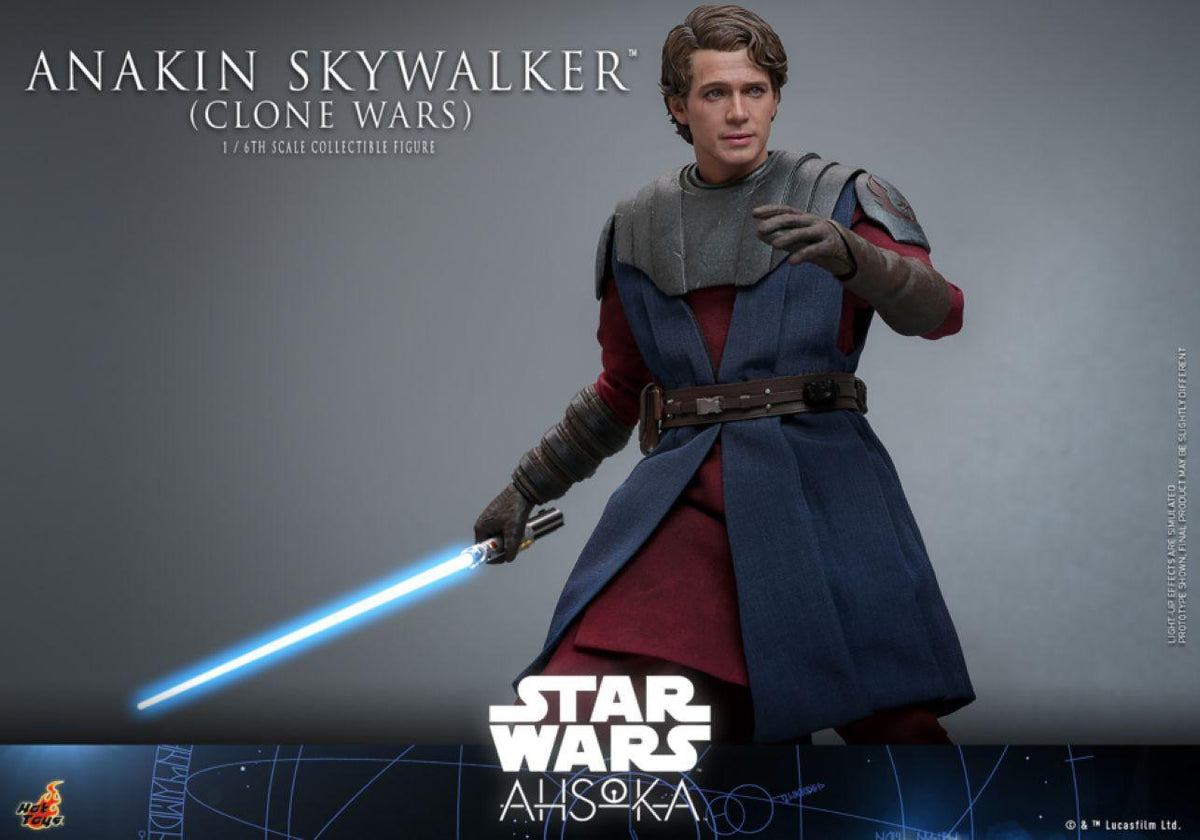 Star Wars: Ahsoka (TV) - Anakin Skywalker (Clone Wars) 1:6 Scale Collectable Action Figure