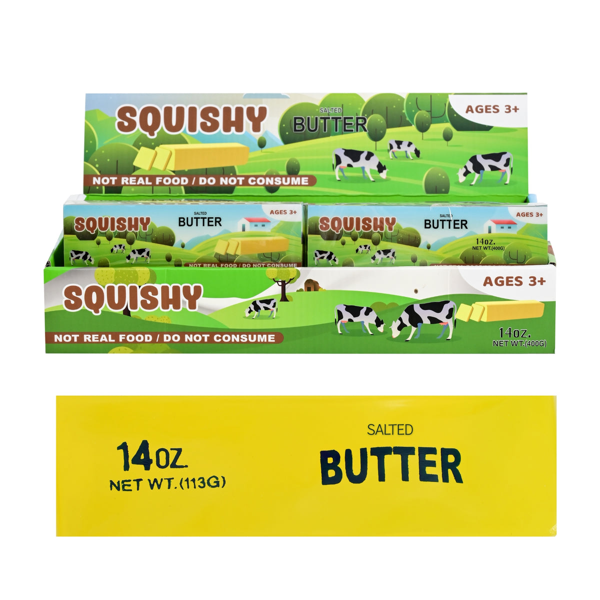 Squishy - Coconut Oil Butter 14oz (15cm x 5cmx x5cm)