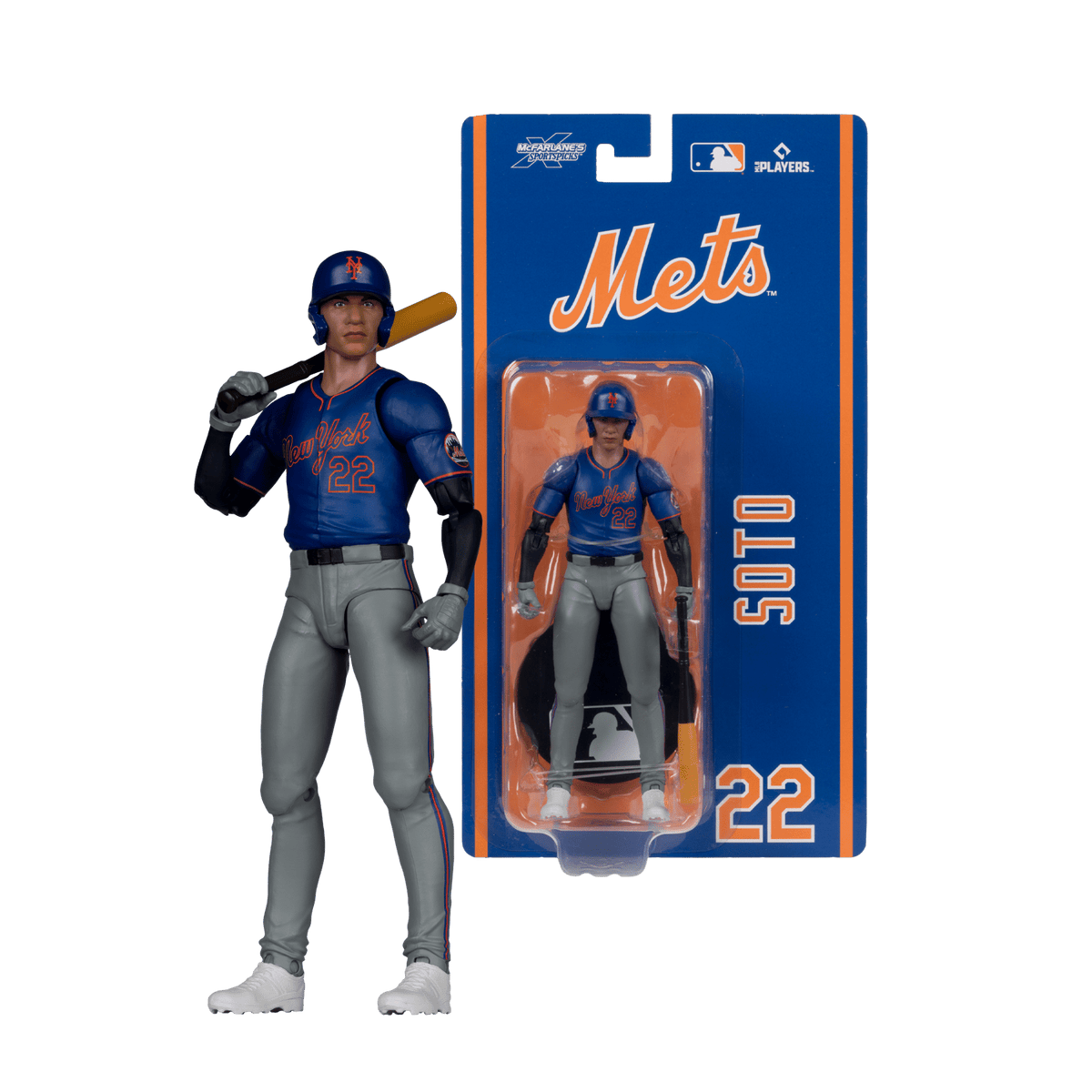 MLB - Juan Soto (New York Mets) 6″ Articulated Figure