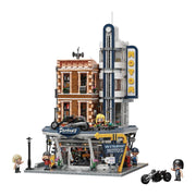 Retro Series - Motorcycle Restaurant (2989 Piece Kit)