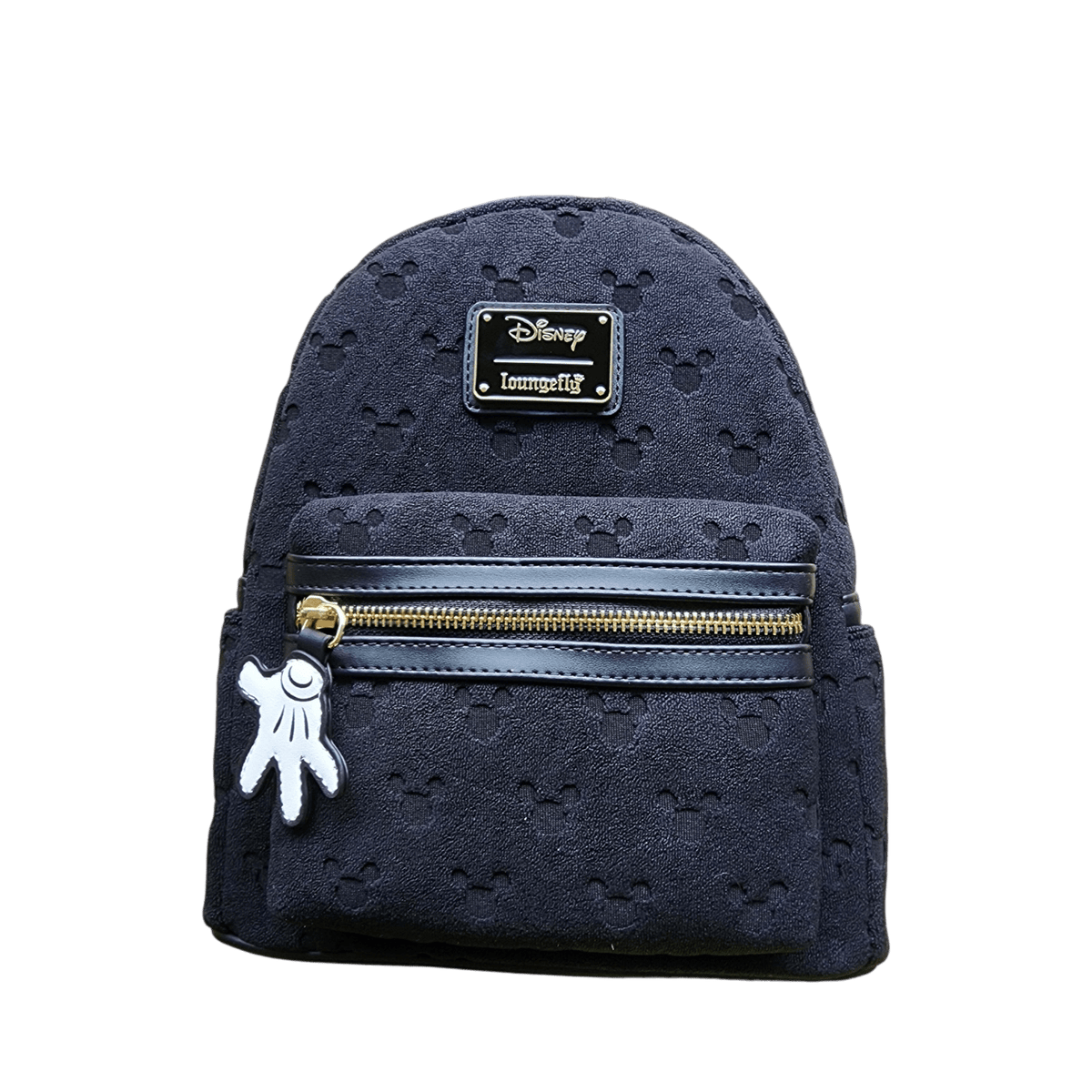 Mickey Mouse - Head Terry Cloth Loungefly Backpack