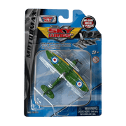 Sky Wings - 3.5″ Spitfire Die Cast Plane Replica (Green)