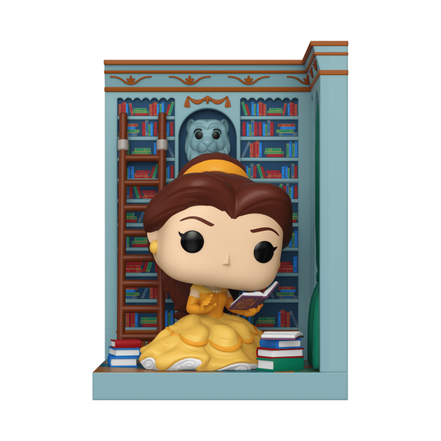 Beauty and the Beast (1991) - Belle in Library (Pop! Nook)