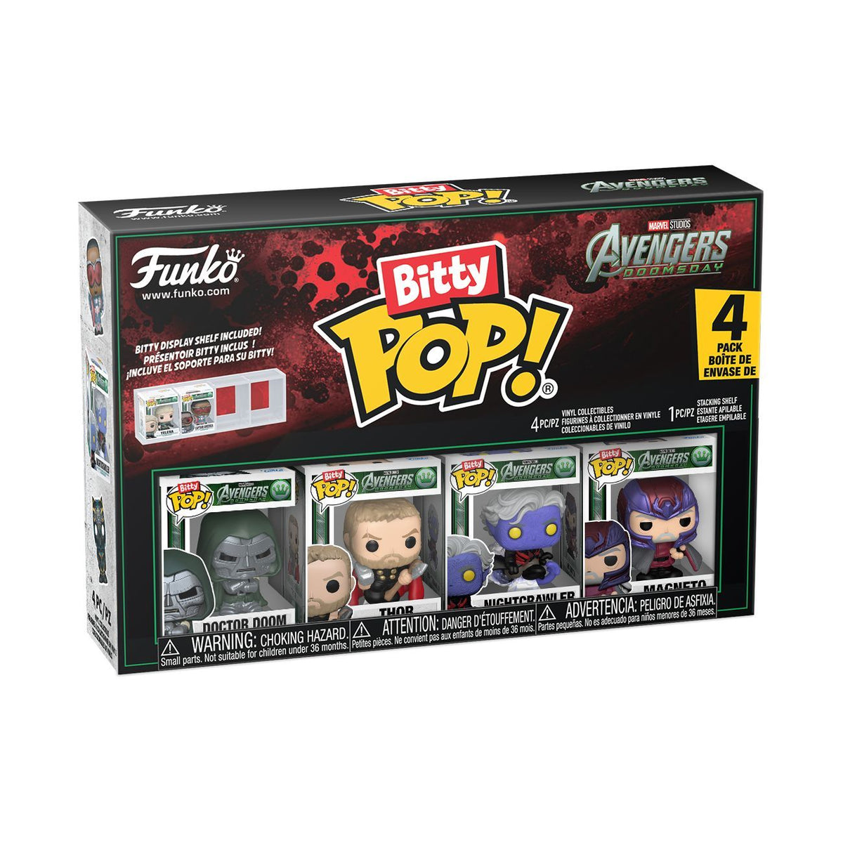 Avengers: Doomsday - Doctor Doom (Bitty Pop! 4-Pack)