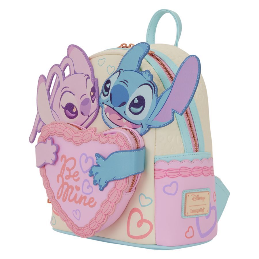 Lilo & Stitch - Stitch & Angel “Be Mine” Loungefly Backpack