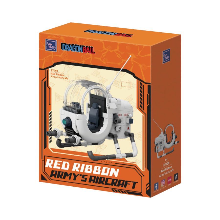 Dragon Ball - Red Ribbon Army’s Aircraft Construction Set (325 Pieces)