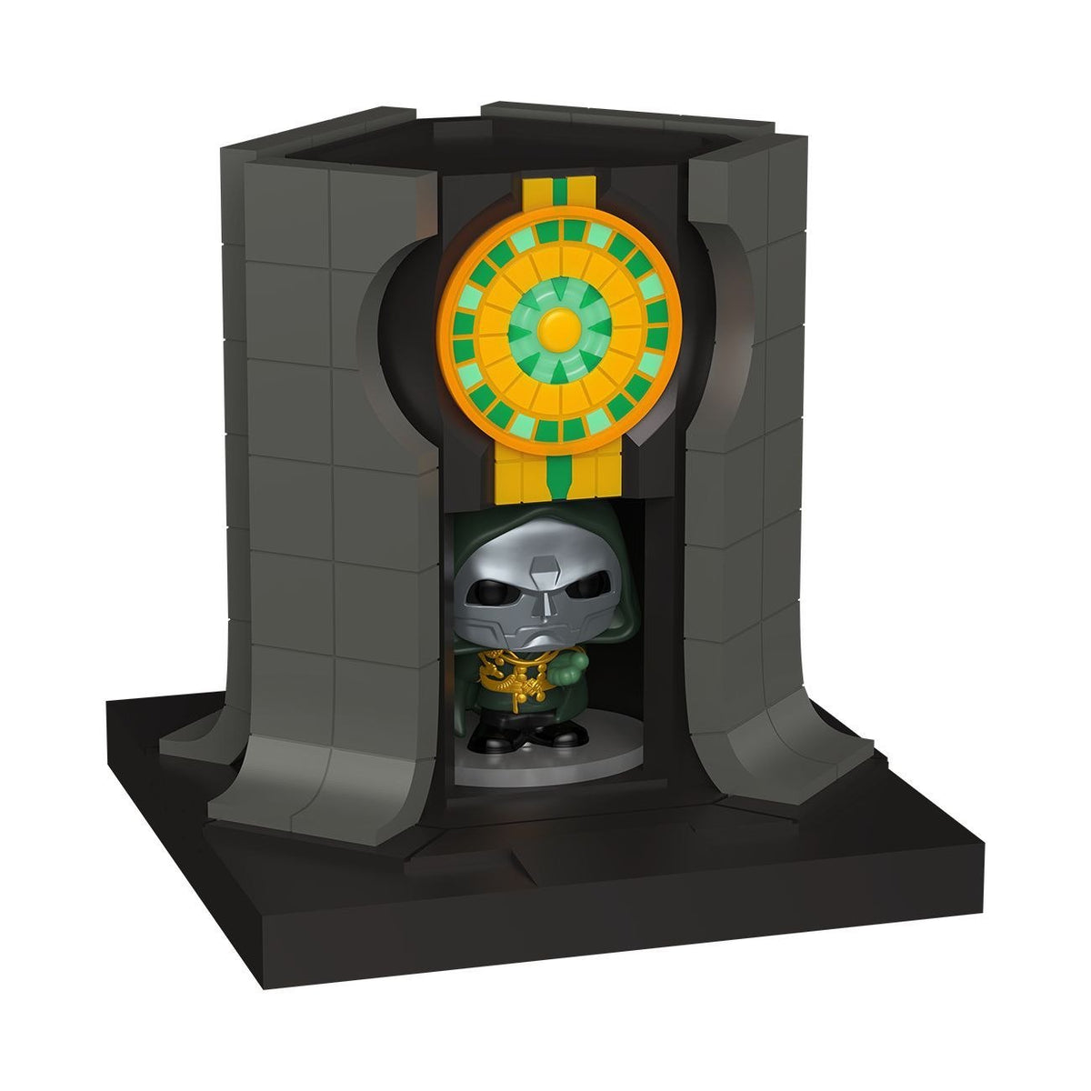 Avengers: Doomsday - Lord Doom with Doomstadt Tower (Bitty Pop! Town)