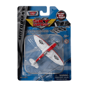 Sky Wings - 3.5″ Spitfire Die Cast Plane Replica (White)