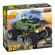 Small Army - Alpha Military Vehicle Construction Set (60 Piece Kit)