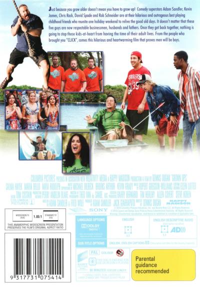 Grown Ups DVD