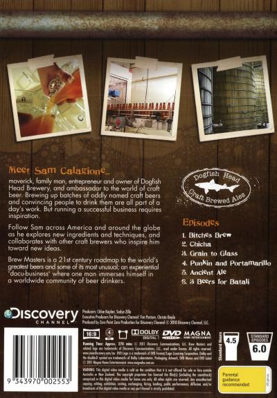 Brew Masters Season 1 DVD