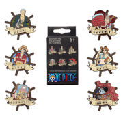 One Piece - Tattoo Style Mystery Pin Blind Box Assortment (Display of 12)