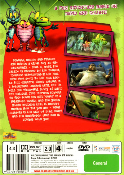 Bug Rangers Slingshot Slugger DVD