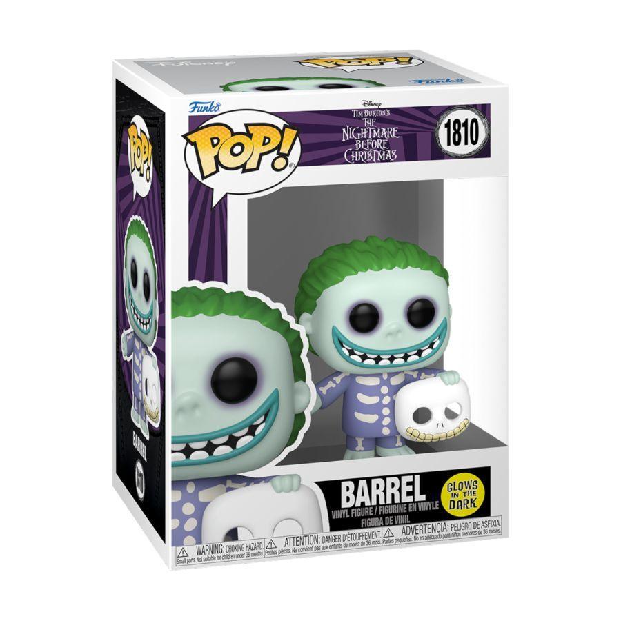 Nightmare Before Christmas - Barrel Glow (Pop! Vinyl)