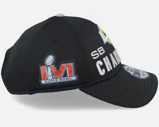 Los Angeles Rams - NFL Super Bowl Champions 9FORTY Black Adjustable (Hat)