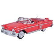 Timeless Legends - 1:24 Scale 1958 Chevy Impala [Red]