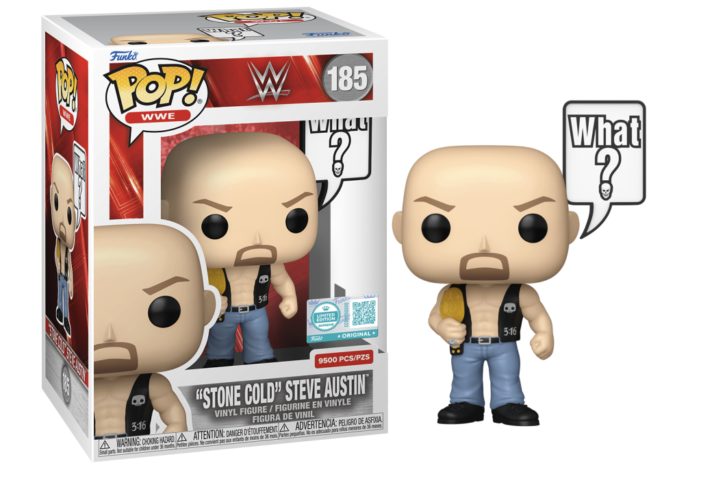 WWE - Stone Cold What? Pop! Saying Limited Edition (Pop! Vinyl)
