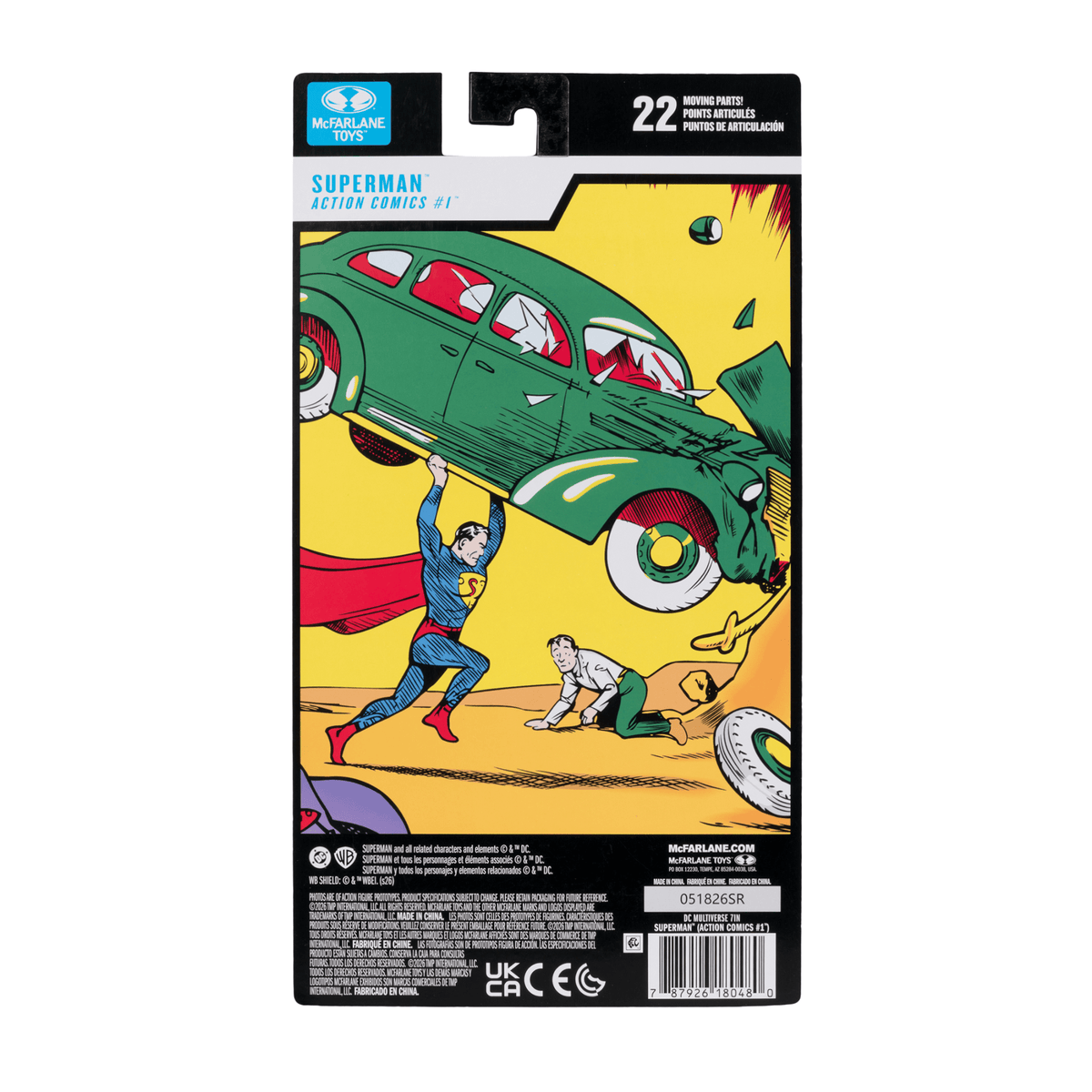 DC Multiverse - Superman (Action Comics #1) 7″ Action Figure