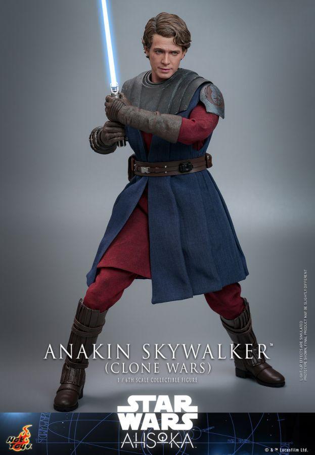Star Wars: Ahsoka (TV) - Anakin Skywalker (Clone Wars) 1:6 Scale Collectable Action Figure