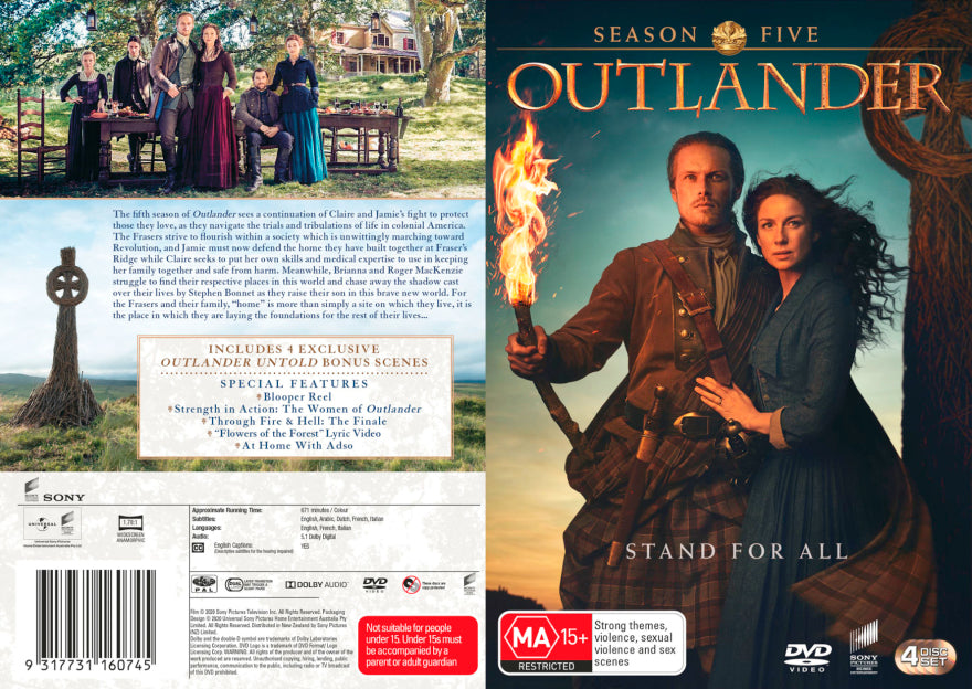 Outlander Season 5 DVD