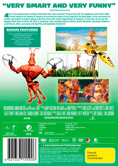 Antz DVD