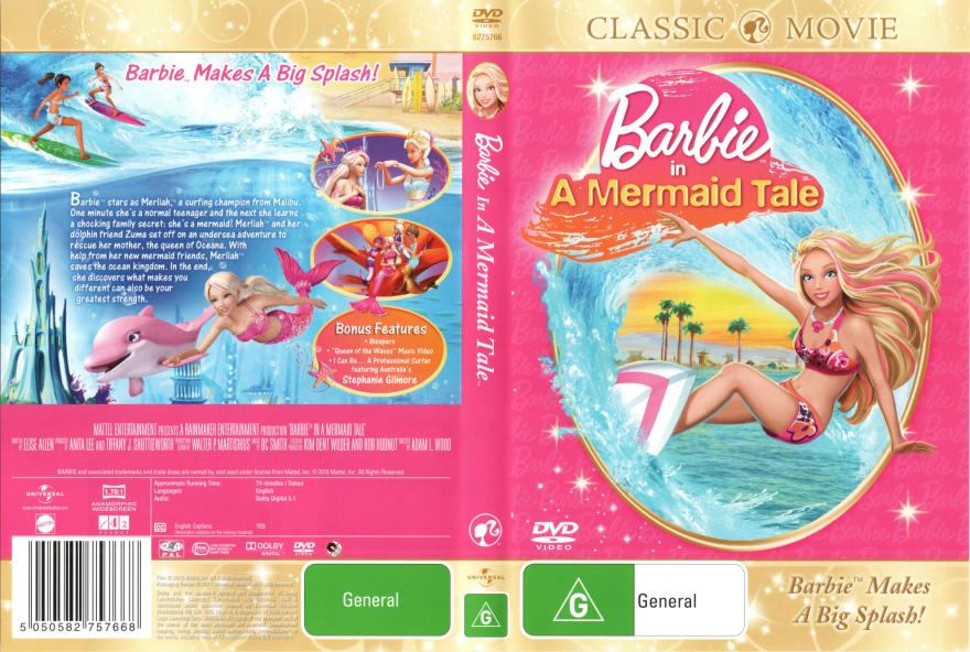 Barbie A Mermaid Tale DVD