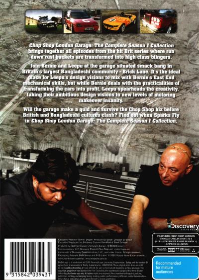 Chop Shop London Garage Season 1 Collection DVD