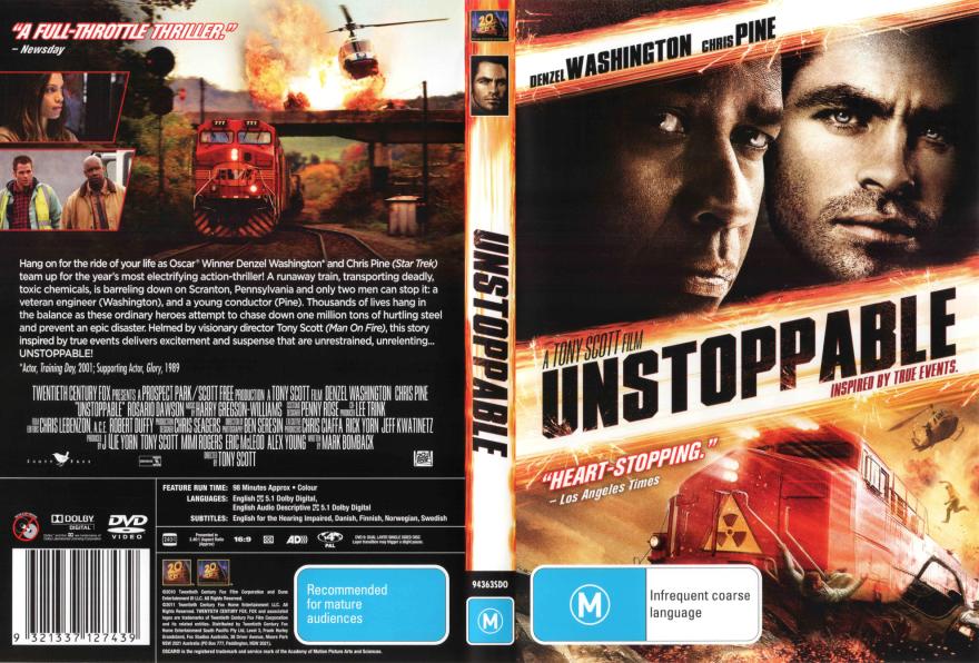 Unstoppable DVD