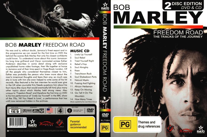 Bob Marley Freedom Road DVD + CD