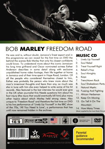 Bob Marley Freedom Road DVD + CD