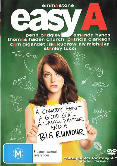 Easy A DVD