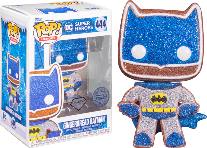 DC Comics - Gingerbread Batman Glitter (Pop! Vinyl)