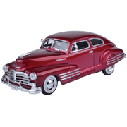 Timeless Legends - 1:24 Scale 1948 Chevy Aerosedan Fleetline [Red]